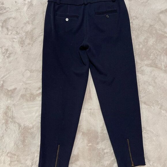 Ann Taylor Loft navy blue dress trouser pants - Picture 13 of 16